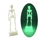 Dancing Skeleton Aquarium Ornament | Self-Balancing Floating Skeleton Decoration for Fish Tank | Unique 3D Printed Aquarium Decor | Safe for Freshwater & Saltwater Tanks | Black