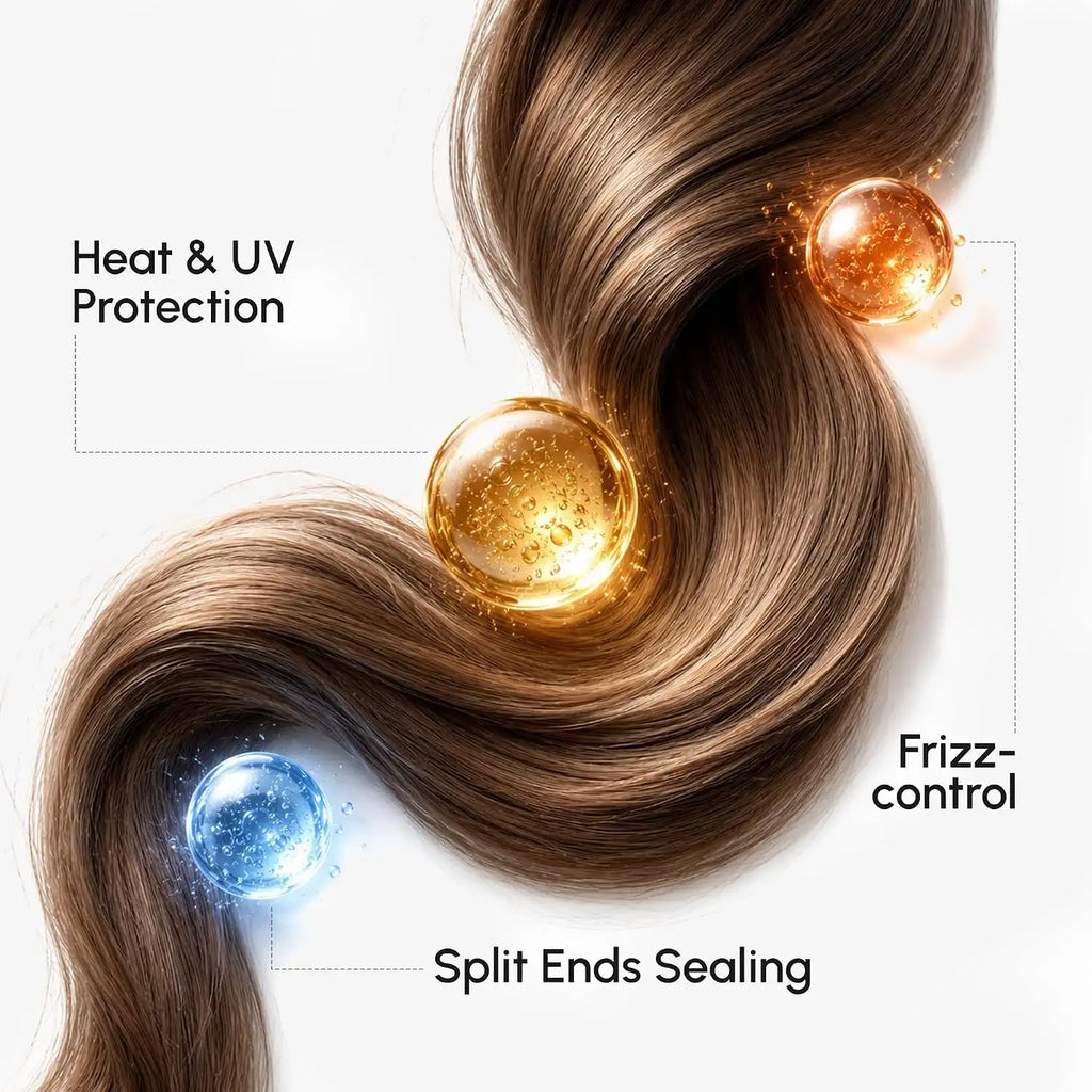 Keratin Oil Capsules for Frizz Control