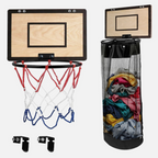 🏀 Slam & Sort™ Laundry Basketball Hamper