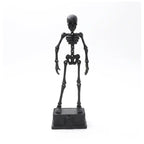 Dancing Skeleton Aquarium Ornament | Self-Balancing Floating Skeleton Decoration for Fish Tank | Unique 3D Printed Aquarium Decor | Safe for Freshwater & Saltwater Tanks | Black