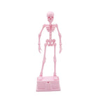 Dancing Skeleton Aquarium Ornament | Self-Balancing Floating Skeleton Decoration for Fish Tank | Unique 3D Printed Aquarium Decor | Safe for Freshwater & Saltwater Tanks | Black